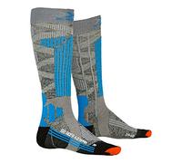 X-Socks Ski Rider 4.0 Chaussette de Ski Gris Femmes Taille 37-38
