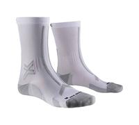 X-Socks - Trail Run Discover Crew - Chaussettes de running - EU 35-38 - arctic white / pearl grey
