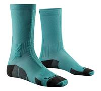 X-Socks® TRAIL RUN DISCOVER CREW, LAKE GREEN/SUNSET BLUE, 35-38