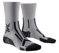 X-Socks - Trailrun Perform Crew - Chaussettes trail Pearl Grey / Charcoal - 35 - 38