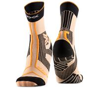 X-Socks - Trailrun Terraskin Expert Crew - Chaussettes de running - EU 42-44 - fresh peach / x black / blazing orange