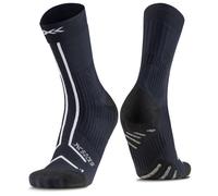 X-Socks - Trailrun Terraskin Expert Crew - Chaussettes de running - EU 45-47 - x black / x white