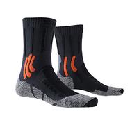 X-SOCKS Trek Dual Chaussette Mixte Adulte, Gris (Gris/Orange), XL (Taille Fabricant : 45-47)