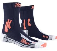 X-SOCKS Trek Outdoor Chaussette Mixte Adulte, Bleu (Midnight Blue/Kurkuma Orange), S (Taille Fabricant : 35-38)
