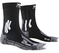 X-SOCKS Trek Outdoor Chaussette Mixte Adulte, Noir (Noir/Gris), M (Taille Fabricant : M : 39-41)