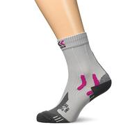X-Socks - Trek Outdoor - Chaussettes - Femme -Gris (Gris/Fuchsia) - Taille: 35-36