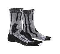 X-SOCKS Trek Pioneer Chaussette Mixte Adulte, Noir (Opal Black/Flocculus White), XL (Taille Fabricant : 45-47)