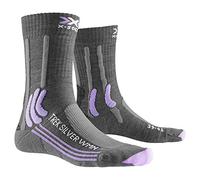 X-Socks Trek Silver Chaussette Randonnée Gris Femmes Taille 35-36