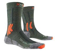 X-Socks Trek Silver Chaussette Randonnée Vert Unisex Taille 35-38