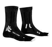 X-Socks Trek X Comfort Chaussette Mixte Adulte, Opal Black/Arctic White, FR : S (Taille Fabricant : 35-38)