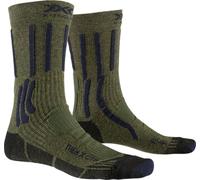X-SOCKS TREK X CTN Mâle Chaussettes Crew Bleu, Vert