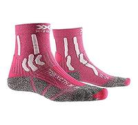 X-Socks Trek X Cotton Junior Chaussette Enfant Flamingo Pink/Arctic White FR : S (Taille Fabricant : 24-26)
