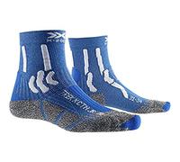 X-Socks Trek X Cotton Junior Chaussette Mixte Enfant, Lake Blue/Arctic White, FR : S (Taille Fabricant : 24-26)
