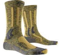 Chaussettes X-Bionic Trek X Merino gris orange - 35-38