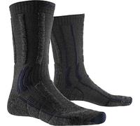 X-Socks Trek X Merino Light Chaussette Mixte Adulte, Anthracite, FR : S (Taille Fabricant : S : 35-38)