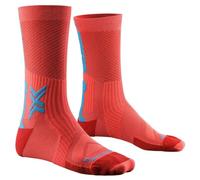 X-Socks® Vélo PERFORM CREW, SUNSET/TWYCE BLUE, 45-47
