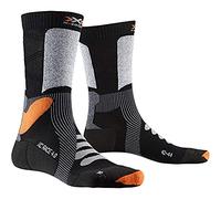 X-Socks X-Country Race 4.0 Chaussettes d'hiver Black/Stone Grey Melange FR : L (Taille Fabricant : 42/44)
