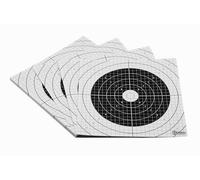 X Targets Cibles X Cibles *Cible ASL* | 26x26cm | Carton 250g/m² | Idéal pour la Mise à zéro pour Les tireurs Sportifs Grille de 1 cm combinée avec Un Miroir de précision (50 pièces)