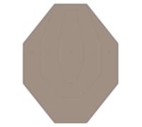 X-Targets IPSC Lot de 100 disques de compétition