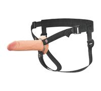 X-TENSION Elite - gode creux à harnais (couleur chair)