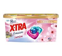 X-TRA Japon Lessive capsules à la fleur de cerisier et au thé vert 28 capsules