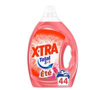 X•TRA Total+ Eté - Lessive Liquide Universelle - 44 Lavages (2,2L)