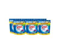 X-Tra Total, Lessive capsule, Trio-Caps, Total 4+1, Proprete, Eclat, Fraicheur, Economique, Efficace des 20°C, 100%, Lot de 6