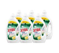 X-Tra Total - Lessive Liquide - 4+1 - Propreté - Eclat - Fraîcheur - Engagé pour vous - Economique - Aloe Vera & Savon de Marseille - Efficace des 20°C - Convient aux Peaux Sensibles - 378 Lavages