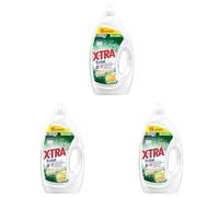 X-Tra Total - Lessive Liquide - 4+1 - Propreté - Eclat - Fraîcheur - Engagé pour vous - Economique - Aloe Vera & Savon de Marseille - Efficace des 20°C - Convient aux Peaux Sensibles - 85 Lavages