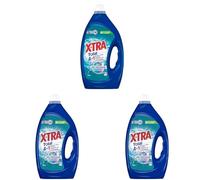 X, Tra Total - Lessive Liquide - 4 plus 1 - Propreté - Eclat - Fraîcheur - Engagé pour vous - Economique - Parfum Givré - Déo Fraîcheur plus - 24H Anti-Odeurs - Efficace des 20°C - 57 Lavages