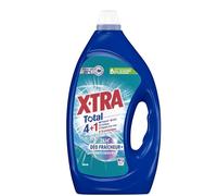 X, Tra Total - Lessive Liquide - 4 plus 1 - Propreté - Eclat - Fraîcheur - Engagé pour vous - Economique - Parfum Givré - Déo Fraîcheur plus - 24H Anti-Odeurs - Efficace des 20°C - 57 Lavages