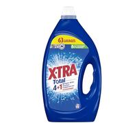 X, Tra Total - Lessive Liquide - 4 plus 1 - Propreté - Eclat - Fraîcheur - Engagé pour vous - Economique - Une seule lessive pour tout votre linge - Efficace des 20°C - 63 Lavages