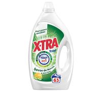 X-TRA Total Lessive liquide au savon de Marseille et aloe vera 63 lavages