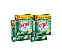 X-Tra Total - Lessive Poudre 4+1- Propreté - Eclat - Fraîcheur - Engagé pour vous - Economique - Une seule lessive pour tout votre linge - Parfum Marseille & Aloe Vera - Efficace des 20°C -232 mesures