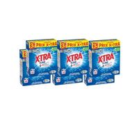 X, Tra Total - Lessive Poudre - 4 plus 1 - Propreté - Eclat - Fraîcheur - Engagé pour vous - Economique - Une seule lessive pour tout votre linge - Efficace des 20°C - 348 mesures