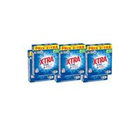 X, Tra Total - Lessive Poudre - 4 plus 1 - Propreté - Eclat - Fraîcheur - Engagé pour vous - Economique - Une seule lessive pour tout votre linge - Efficace des 20°C - 60 mesures