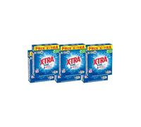 X, Tra Total - Lessive Poudre - 4 plus 1 - Propreté - Eclat - Fraîcheur - Engagé vous - Economique - Lot de 6