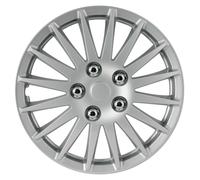 X-Treme Set 4 Enjoliveurs ?17? ABS Métallique Transparents Avec Boulons Chrome