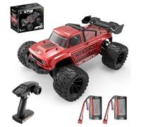 X-Verse KF18 Voiture télécommandée 1:14, sans balais, 70 km/h, 2,4 GHz 4 WD, tout terrain, truggy RC pour adultes, 2 batteries, rouge