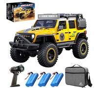 X-Verse SG206MAX Voiture télécommandée 1:20 RC sans balais 4WD tout terrain tout-terrain RC Truggy RC Truck Crawler pour adultes et enfants 3 batteries