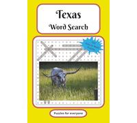 X Word Search Puzzle Book: Word Searches with Easy to Read Print about Texas, Places, Wildlife, and More | 6x9 inches, 200 pages | 100 Puzzles … Gift for Vacations, Holidays and Free Times