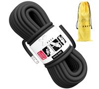 X XBEN Corde statique de 10 mm - Certifiée UIAA pour le sauvetage en hauteur, le dispositif de blocage, le mécanisme d'ancrage et le palan - Longueurs : 10 m, 20 m, 30 m - Grande capacité de charge et