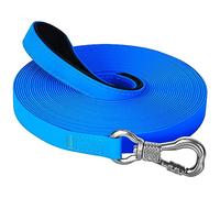 X XBEN Longe pour Chien, 3M 5M 10M 15M 20M 25M 30M Laisse de Dressage étanches pour Chiens, Laisse pour Chien avec Mousqueton Verrouillable, Longe Robuste pour Petits, Moyens et Grands Chiens, Bleu