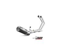X.YA.0008.SM3C - Echappement MIVV POWER STEEL MK3 Carbone YAMAHA YZF R25/R3