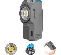 X0 Lampe Torche Led Ultra Puissante Rechargeable 800 Lumens Lampe Torche Pile, Mini Edc Lampe De Poche Maglite Type C 7 Modes, Lampe Travail Compacte Pour Camping Randonnée Extérieur
