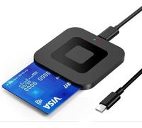 X05 lecteur de carte à puce carré USB 2.0 ATMC AC DNI IC carte bancaire rapport de taxe-commerce électronique SEO titre optimisé