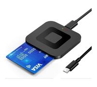 X05 lecteur de carte à puce carré USB 2.0 ATMC AC DNI IC carte bancaire rapport de taxe-commerce électronique SEO titre optimisé