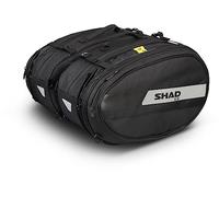 Shad Sacoches latérales SL58 – 46 à 58 L – Polyester 1200D – Fixation velcro ou Side Bag holder