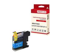 - x1 Cartouche compatible pour BROTHER LC 127 XL LC127XL Cyan Violon