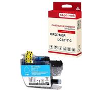 - x1 Cartouche compatible pour BROTHER LC 3217 XL LC3217XL Cyan Pot à crayon